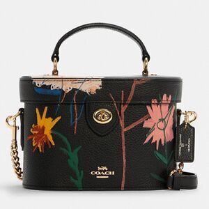 COACH X MICHEL JEAN BASQUIAT Limited edition leather Kay crossbody bag nwt